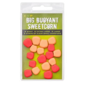 ESP Big Buoyant Sweetcorn Red y Orange este cebo es ideal para una amplia gama de montajes, desde el equilibrio perfecto de un boilie.