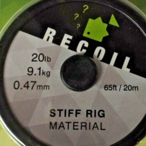 El Thinking Anglers Recoil Stiff Rig Material 20lb ha sido diseñado para pescadores que buscan un material rígido, fiable y fácil de manejar en sus montajes