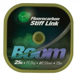 El Korda Boom 25lb 0.55mm 15m es un fluorocarbono técnico de alta calidad, diseñado para ofrecer una presentación perfecta y discreta.