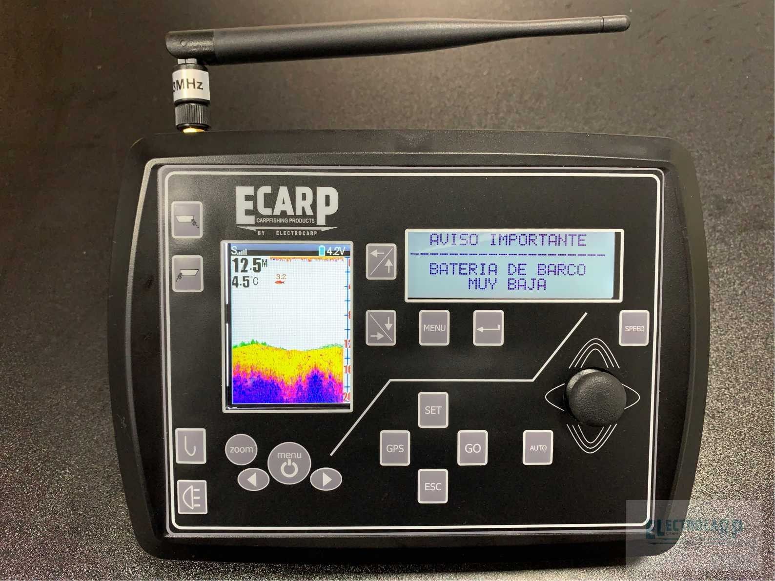Barco Cebador Carpio C3 Sonda a Color y Gps + Bolsa de Transporte Negro - Imagen 6