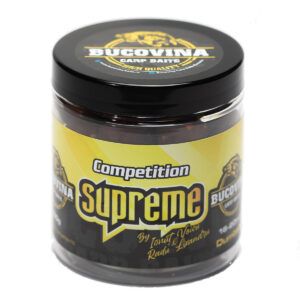 Bucovina Baits Dumbells Competition Supreme 20.24mm es una mezcla de harinas de pescado picante de alta calidad y líquidos hidrolizados de krill y atún.