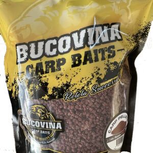 Bucovina Baits Pellets Robin Red 4mm una opción de cebo ideal para pescadores de carpas que buscan alta atracción y versatilidad en sus sesiones de pesca.