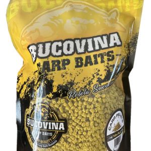 Bucovina Baits Pellets Yellow Fluo 2mm  han sido desarrollados con una mezcla de ingredientes de máxima calidad, pensados para atraer de manera inmediata
