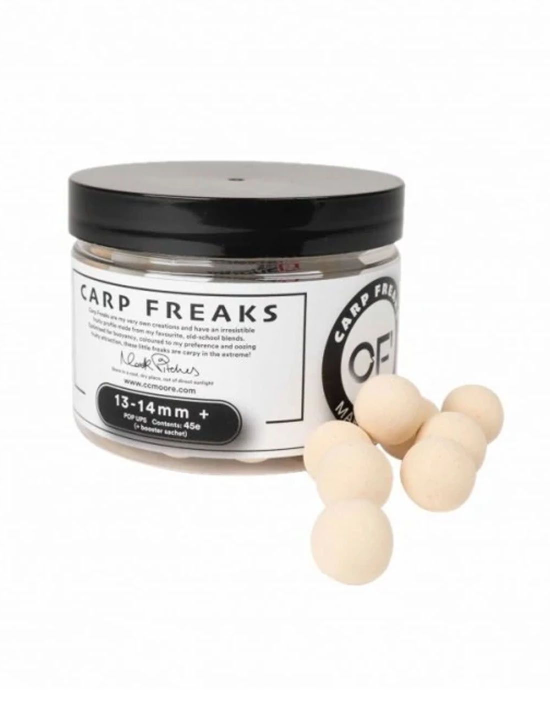 CC Moore Carp Freaks Pink Pop Ups 13.14mm x45 - Imagen 3