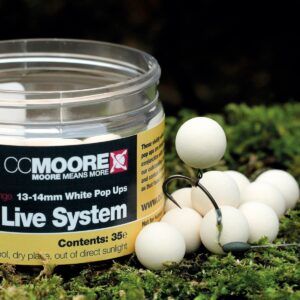 CC Moore Live System White Pop Ups 13-14mm