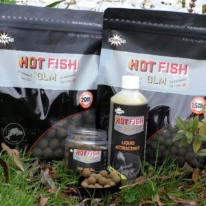 Dynamite Baits Hot Fish & GLM Liquid Attractant es un líquido concentrado pensado para aumentar el poder de atracción de tus cebos.