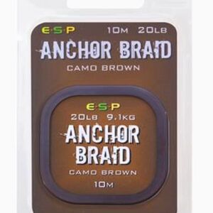 ESP Anchor Braid Gravel Brown 15lb 6,8kg