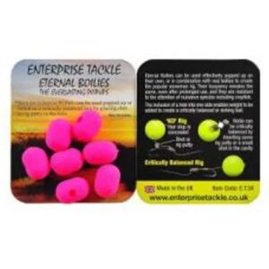 Enterprise Tackle Eternal Boilies Dumbell Rosa Fluro 11/15mm