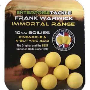 Enterprise Tackle The Inmortal Range Boilie Amarillo Sabor Piña & Ácido Butirico 10mm