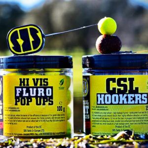 SBS Fluoro Pop-Ups Pineapple despierta la curiosidad natural de las carpas, consiguiendo atraerlas incluso en condiciones difíciles.