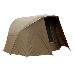 Fox Doble Capa Refugio Bivvy EOS 1 Persona proporciona una protección adicional contra las inclemencias del tiempo y mejora el aislamiento térmico.