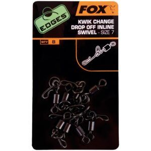 Fox Edges Kwik Change Drop Off Inline Swivel Size 7