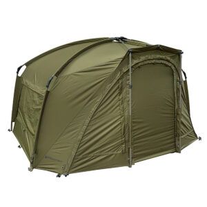 Fox Refugio Bivvy Frontier XD diseñado sin concesiones, incorporando los mejores materiales, una estructura optimizada y una funcionalidad superior