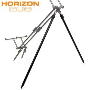 Fox Trípode Horizon Duo 4 Cañas ofrece un soporte ultra estable, y adaptable a cualquier condición y escenario en tus sesiones de carpfishing.