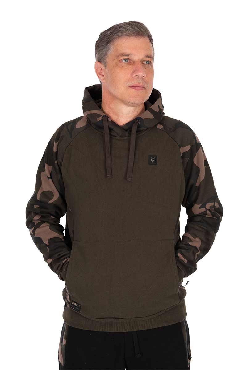 Fox Sudadera Khaki Camo-L está pensada para quienes buscan comodidad, calidad y diseño atractivo en una sola prenda. 80% algodón y 20% poliéster de 310 gsm