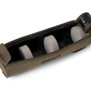 Fox Voyager Funda Bobinas es la solución perfecta para mantener tus bobinas de repuesto en perfecto estado cuando no las estás utilizando.