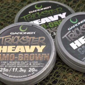 Gardner Trickster Heavy Brown 25lb 11,3kg 20mtr