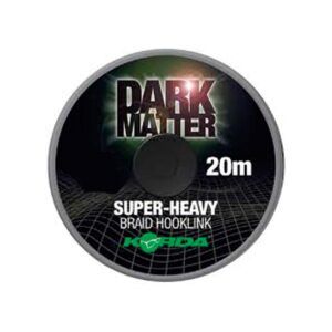 El Korda Dark Matter Braid 15lb (9.1kg) – 20m es un bajo de línea trenzado súper suave, pesado y flexible, para ofrecer la máxima sutileza en el agua.