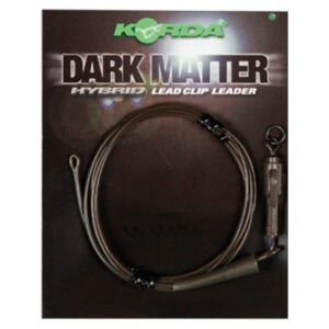 Korda Dark Matter Leader Hybrid Lead Clip (Weed / 40lb)