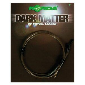 Korda Dark Matter Leader QC Swivel (Gravel / 40lb)