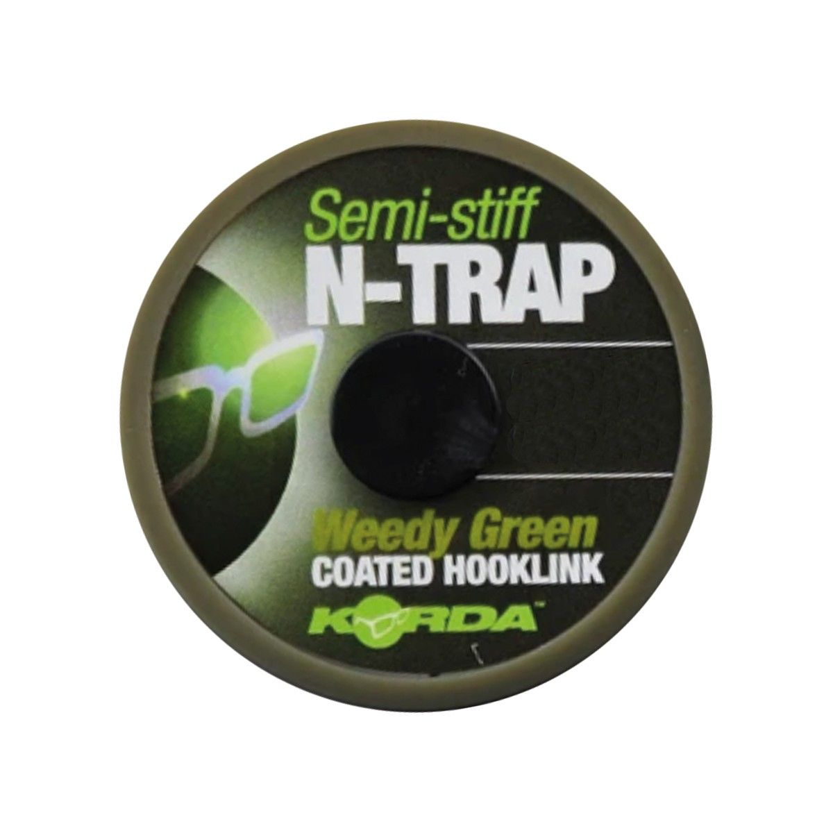 Korda N-Trap Semi Stiff 30lb Weedy Green (20 m) - Imagen 2