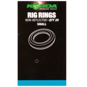 Korda Rig Rings S Estas anillas metálicas de tamaño reducido están diseñadas específicamente para mejorar la naturalidad del cebo, optimizar la presentación