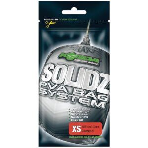 Korda Solidz Bolsas PVA-XS son la elección perfecta para pescadores que buscan precisión, limpieza y eficacia en su presentación de cebo.
