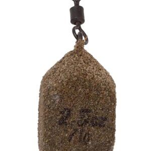 Korda Plomo Square Pear Swivel Textured 3oz 85gr fiable, discreto y altamente eficaz. Un accesorio imprescindible dentro del material carpfishing