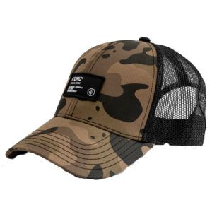 La Kumu Gorra Deception Trucker es la elección perfecta para pescadores que buscan una prenda práctica y con estilo carpfishing.