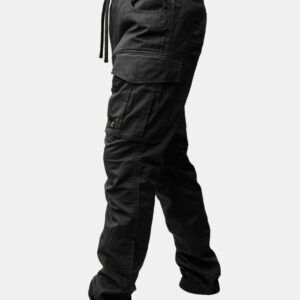 Kumu Pantalón Cargo Negro-2XL Su diseño combina comodidad y estilo, ofreciendo un equilibrio perfecto entre forma y funcionalidad.