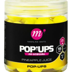 Mainline Hi-Visual Pop Ups Yellow Pineapple Juice 15mm 250ml