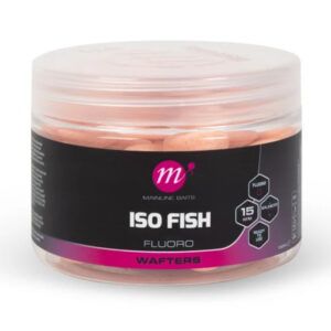 Mainline ISO Fish Fluoro Wafters Pink 15mm destacan por su alta visibilidad y su capacidad de mantener una presentación “críticamente equilibrada”