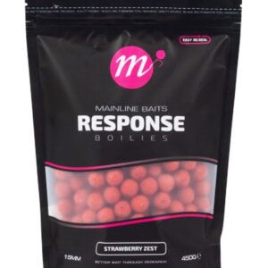 Los Mainline Response Boilies Strawberry Zest 15mm son la elección ideal para pescadores que buscan un cebo confiable, atractivo y consistente
