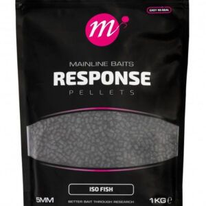 Los Mainline Response Pellet ISO Fish 5mm son una de las soluciones más efectivas para generar una respuesta de alimentación inmediata en carpas.