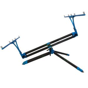 Meccanica Vadese Nick Revolution un trípode robusto, funcional y elegante diseñado para pescadores que no aceptan concesiones.