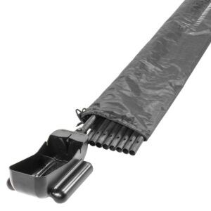 Nash Pala con Mango para Cebado 15m la vara alcanza una longitud de hasta 15 metros, lo que permite una cobertura real de hasta 45 metros al desplegarla