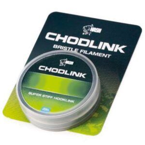 Nash Chod Link Diffusion Camo 20lb 0.45mm 20mtr es un material especializado para la confección de montajes avanzados como chods y hinged stiff rigs,