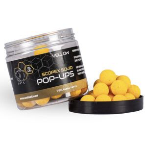 Nash Scopex Squid Pop Ups Amarillo 15mm 75gr