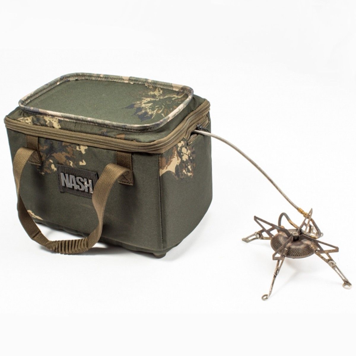 Nash Subterfuge Bolso Para Menaje es el bolso ideal para pescadores exigentes que valoran el orden, la funcionalidad y la durabilidad.