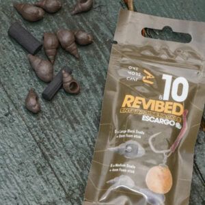 One More Cast Escargo estos cebos ofrecen una experiencia de pesca única gracias a su diseño inspirado en caracoles crujientes.