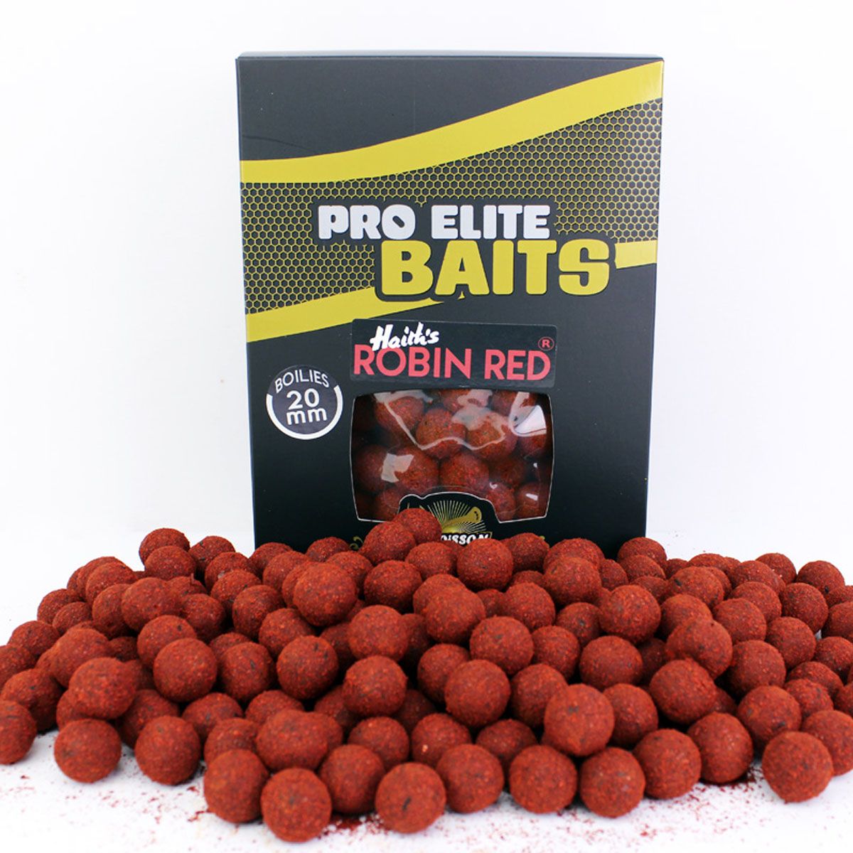Pro Elite Baits Boilies Robin Red Gold 24mm aporta un gran contenido de proteínas, aminoácidos, vitaminas y sales minerales esenciales.