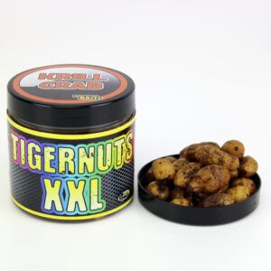 Pro Elite Baits Krill Crab Tigernuts XXL La combinación aromática de Krill y Cangrejo está formulada con mezclas caseras que aportan un perfil natural.