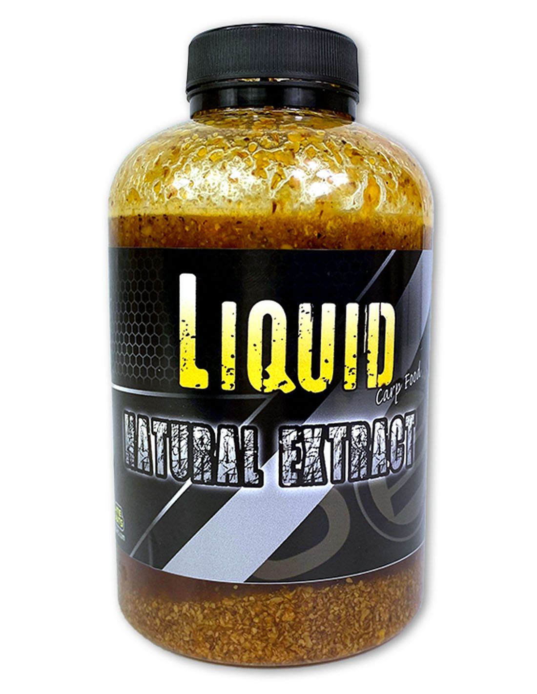 Pro Elite Baits Liquid Natural Extract Tiger Nuts - extracto natural de chufa dulce para carpfishing disponible en nuestra tienda de pesca online, potenciador de cebos y líquidos para pescadores de carpas.