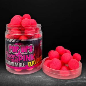 Pro Elite Baits Pop Ups Customizable Flavours Fluor cebos pensados para pescadores que buscan versatilidad y efectividad, vienen sin aroma ni sabor añadido.
