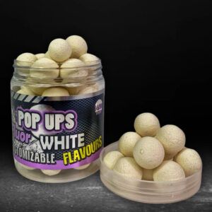 Pro Elite Baits Pop Ups Customizable Flavours Fluor White 14.20mm