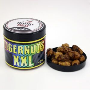 Pro Elite Baits Robin Red Tigernuts XXL puede emplearse directamente en el anzuelo, en montajes de fondo o junto a boilies, pellets o partículas.