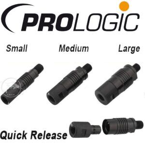 Prologic Conector Rápido Medium es una solución inteligente y práctica para todos los pescadores que buscan rapidez, comodidad y fiabilidad