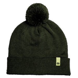 RidgeMonkey APEarel Gorro Bobble Verde combina diseño clásico, máxima comodidad y eficiencia térmica en un accesorio imprescindible.