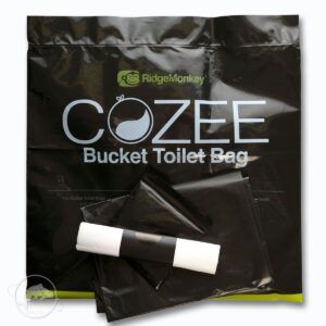 RidgeMonkey Bolsas CoZee Toilet x5 están diseñadas para ofrecer una solución limpia, segura y respetuosa con el medio ambiente