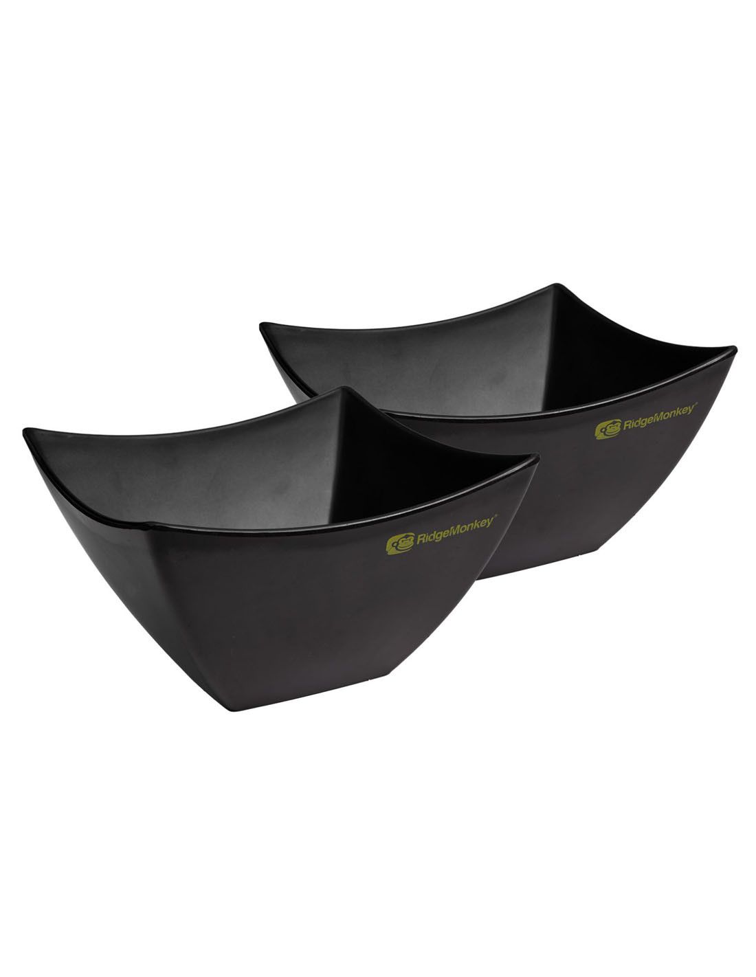 RidgeMonkey Pack 2 Unidades DLX Bowl ha sido diseñado pensando en los amantes de la vida al aire libre y la pesca. Fabricado en melamina resistente y ligera